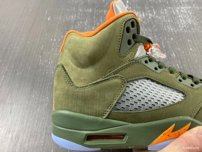 5 DD0587-308 Air Jordan Olive 0712